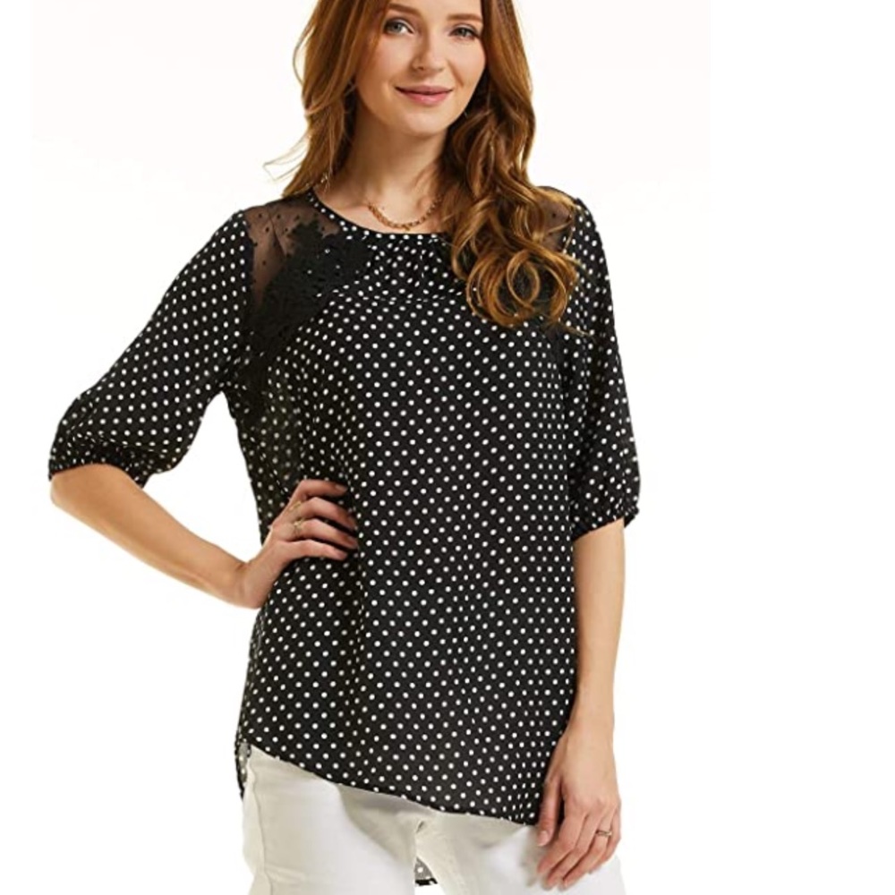 🏷Polka dots tunic